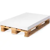 TexDeko Palettenkissen Schaumstoff 120x80x12cm Matratzenkissen Hundekissen Palettenauflage, EU