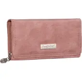 Jennifer Jones Leather JENNIFER JONES Damen Geldbörse Portemonnaie Rose (1108)