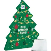 USY Ritter Sport Adventskalender Weihnachtstanne (208g) + Block