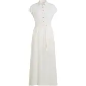 O'Neill Lori Maxi Shirt Dress snow white (11010) L