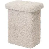 Blomus T-Hocker Teddy - vielseitig als Sitz oder Ablage nutzbar Moonbeam