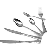 Solex Lena Besteckset 36 teilig für 6 Personen inklusive Steakmesser