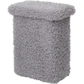 Blomus T-Hocker Teddy - vielseitig als Sitz oder Ablage nutzbar Sharkskin