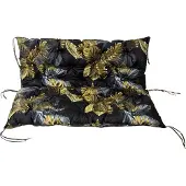 TexDeko Garden Palettenauflage 120x60cm mit Rückenlehne UV-beständig Blume