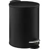 5 Five Treteimer 3 Liter Five - Schwarz
