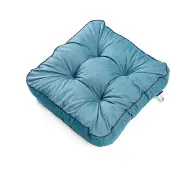 TexDeko 1er Pack Loungekissen Gartenpolster für Rattanmöbel UV-Schutz & Wasserabweisend 60x80x12 cm (Türkis)