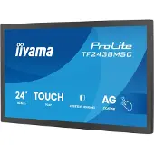 Iiyama TF2438MSC-B2, 60,5 cm (23.8"), 1920 x 1080 Pixel, LCD, IPS, 525 cd/m², Projizierts Kapazitivsystem