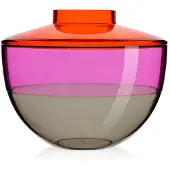 Kartell Shibuya Vase Orange/Red/Grey - , Orange, Kunststoff