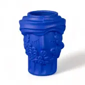 Seletti Magna Graecia Man Vase Blau - , Blau, Stein