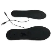 INF Beheizte Einlegesohlen mit Temperaturregelung Black 35-41