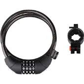 Force Schloss 4stelliger cod mit Halter 85cm/10mm