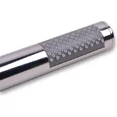 AQUADE Handbrause 18,5 cm Brause rund mit Antikalk-Düsen für Dusche