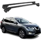 Omac Dachträger für Nissan X-Trail 2014-2025 Gepäckträger Grundträger Alu Schwarz 2x