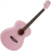 Gear4Music Student Akustikgitarre von Rosa