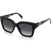 Blumarine SBM887 Nero lucido 53/17/140 Damen Sonnenbrillen