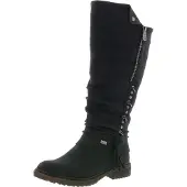 Rieker Damen Stiefel Langschaftstiefel 94759-00, Größe:40 EU, Farbe:Schwarz