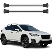 Omac Dachträger Grundtäger für Subaru XV mk2 2017-2025 75kg Aluminium Silber 2 tlg