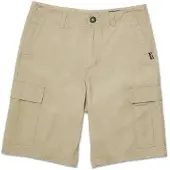 Volcom - Strange Tripper Cargo Short 22 - Shorts Gr 44/46 beige
