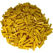 LEGO 1x6 Steine Bausteine Gelb - 3009 NEU! Menge 100x