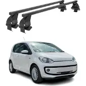 Menabo Dachträger Grundtäger für VW Up 2011-2016 Pre-FL 50kg Stahl Schwarz 2 tlg