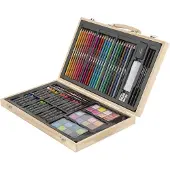 Creative Craft Group Kreative Aktentasche aus Holz 79 Stück