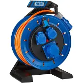Hedi K740Q2TFC Vollkunststoff Camping Kabeltrommel „Generation 7 Champion“ 40m