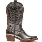 Smile Favorites Cowboylaarzen Gun Metallic Stiksels