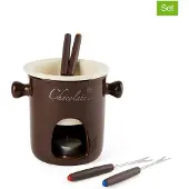 Excelsa Fondue-Set Chocolate Keramik 16Xh16,5X11 Cm Braun