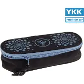 ARS UNA Schlamper-Etui Blue, schwarz-blau, für Mädchen