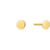 Ania Haie 14kt Gold Disc Ohrstecker