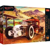 Trefl , Hot Wheels, Bone Shaker, 1000 Teile Premium Plus Puzzle