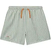 Liewood Duke Stripe Badehose, Stripe Peppermint/Crisp White, 110