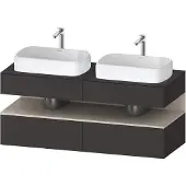 Duravit QA4767083800010 QTG KWTU WH Ek. 1400x550x600 Gt Smt H