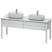 Duravit Luv Waschtischunterbau stehend, 1733 x 570 mm, 2 Auszüge, LU9562B3636