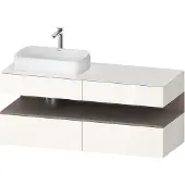 Duravit QA4765043220000 QAT KWTU WH Eck 1400x550x600 Wß Hgl.