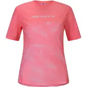 SCOTT SCO Tee Ws Vertic LT SS digital pink 36