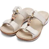 Ara Pantolette "HAWAII" Schlupfschuh, Komfortschuh mit Klettverschlüsse, G-Weite