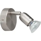 Brilliant LED Wandspot Loona | zeitlose Wandleuchte | Metall | eisen | Kopf schwenkbar | 1x GU10 max 3 W