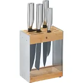 WMF Ultimate Black Messer-Set mit Messerblock, 5-teilig 3201112337 4000530738868