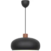 DFTP Aurelio Pendelleuchte Schwarz - by Nordlux, Schwarz, für Wohnzimmer, Metall