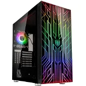 Kolink Unity Nexus ARGB, Midi Tower, PC, Schwarz, ATX, EATX, micro ATX, Mini-ITX, ABS, Stahl, Gehärtetes Glas, Multi