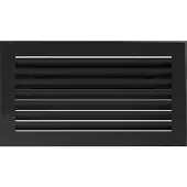 Kratki Luftleiste 17x30cm SCHWARZ