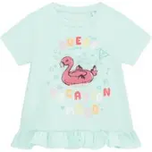 GUESS T-Shirt K6GI16 K6YW4 Hellgrün Regular Fit