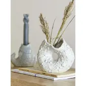 Creative Collection Fianna Vase, Weiá, Steingut