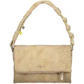 Desigual Damen Handtasche aus Polyurethan in Beige 26SAXPB9_BE1018