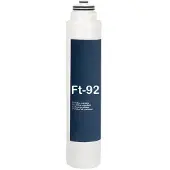 Ozof Wasserfilter Kohleblock FT-92 mit Bajonettanschluss, 7500 Liter Standzeit