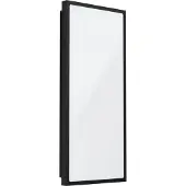 Eglo 99534 - Casazza, Oberfläche, Rechteck, 1 Glühbirne(n), 3000 K, IP44, Schwarz
