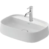 Duravit Zencha Aufsatzbecken 550 mm, ein Hahnloch, 2374553271