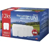 Maxxo Universal Wasserfilterpatrone, 12er Pack, für bis zu 150 Liter pro Patrone
