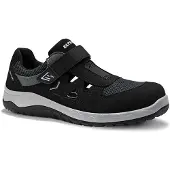 ELTEN Sicherheitssandale LONNY Compo black-grey Easy ESD S1PS, Gr. 47